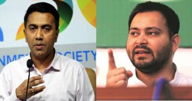 goa cm and tejashwi yadav