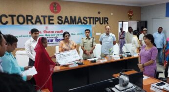 पशु एवं मत्स्य संसाधन विभाग की प्रधान सचिव पहुंची समस्तीपुर, किया समीक्षात्मक बैठक