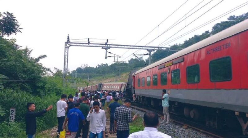 Assam Train Derail