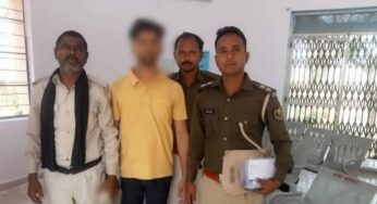 ताजपुर पुलिस ने वाहन चेकिंग के दौरान युवक को पिस्टल के साथ किया गिरफ्तार