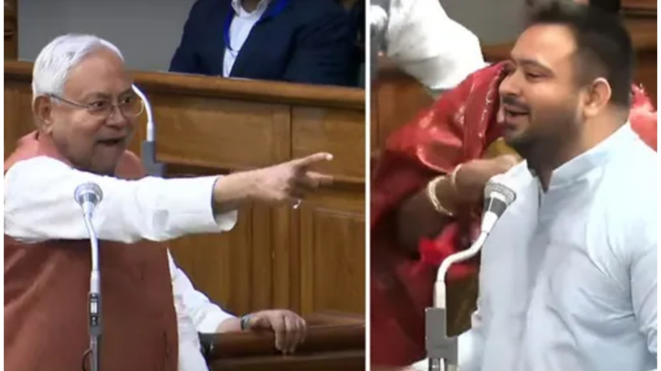 ई बच्चा है, तुम्हारे पिता को हम ही मुख्यमंत्री बनाए थे; तेजस्वी यादव पर उखड़े नीतीश कुमार
