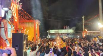 दलसिंहसराय में भव्यता के साथ रामनवमी पूजन महोत्सव का किया गया आयोजन, महाआरती में उमड़ी भीड़